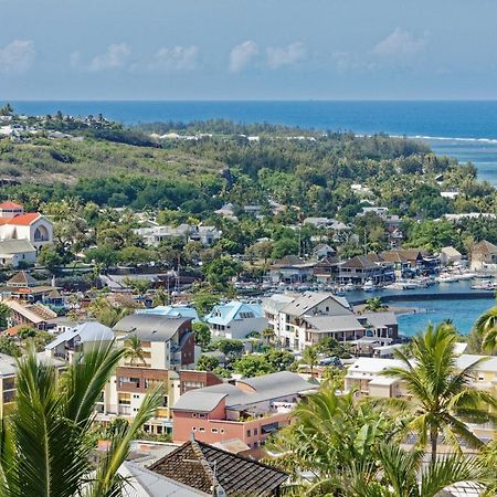 L'Eden Blue A Saint Gilles Les Bains, Magnifique Vue Mer Luaran gambar